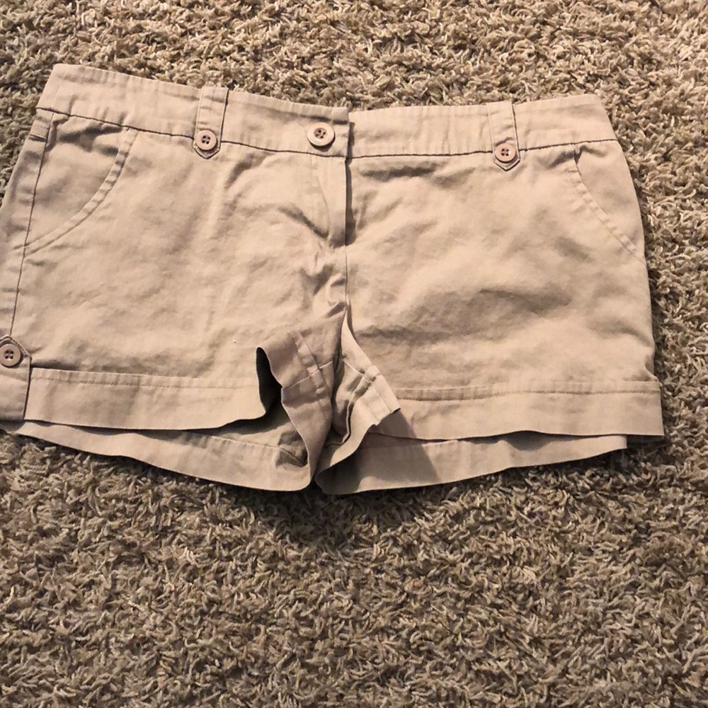 Tan shorts